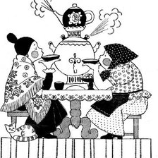 Схема вышивки «разговор»