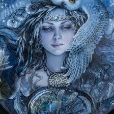 Схема вышивки «Богиня»