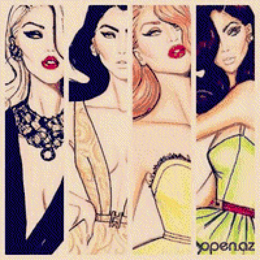 девушка - стиль, мода - предпросмотр