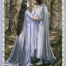 Схема вышивки «Арагорн и Арвен»