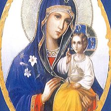 Схема вышивки «Богородица Неувяхващ цвят 2»