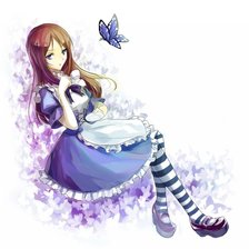 Схема вышивки «алиса»