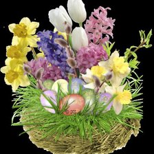 Схема вышивки «Пасхальный натюрморт»