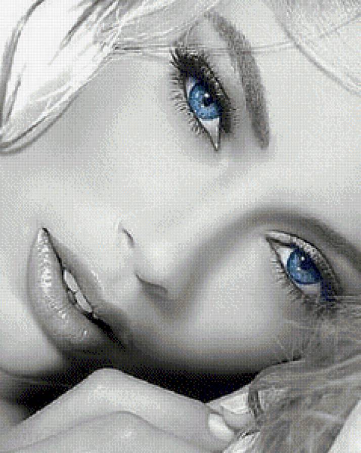 красотка - глаза, люди, девушка - предпросмотр