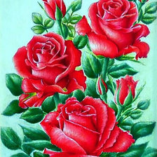 Схема вышивки «троянди 2»