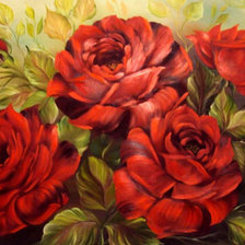 Схема вышивки «троянди 3»