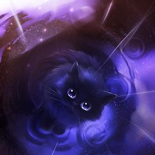 Схема вышивки «Один под дождем»