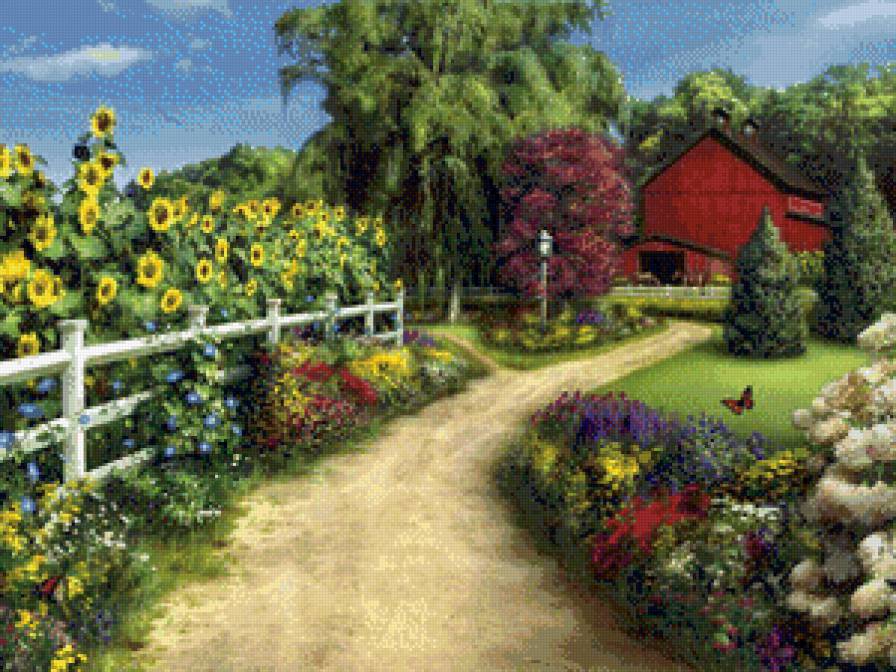 В саду - предпросмотр