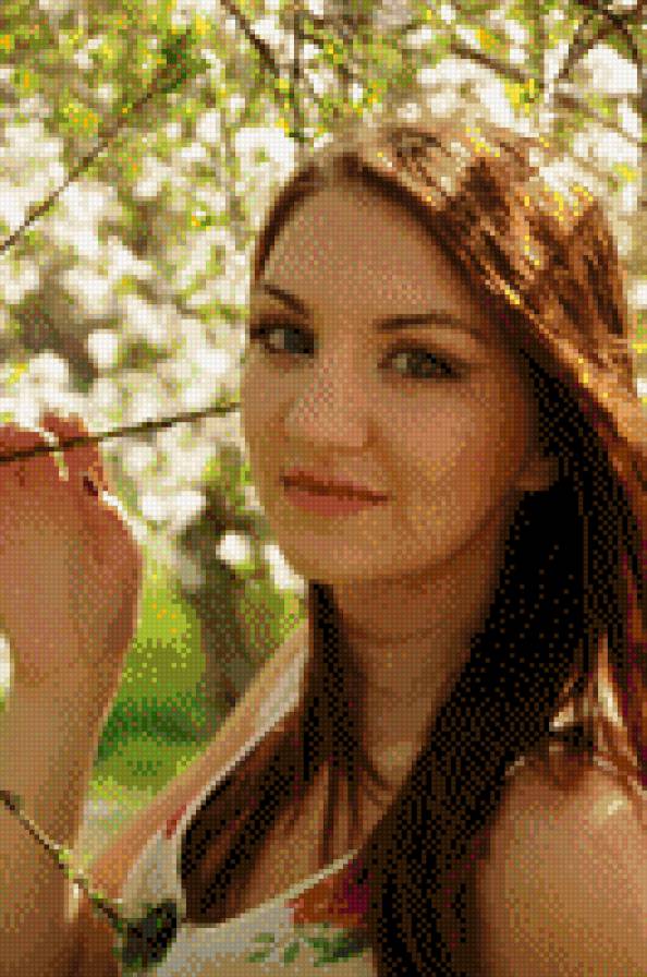 Пришла весна - парк, зелень, девушка - предпросмотр