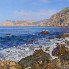 Схема вышивки «море 2»