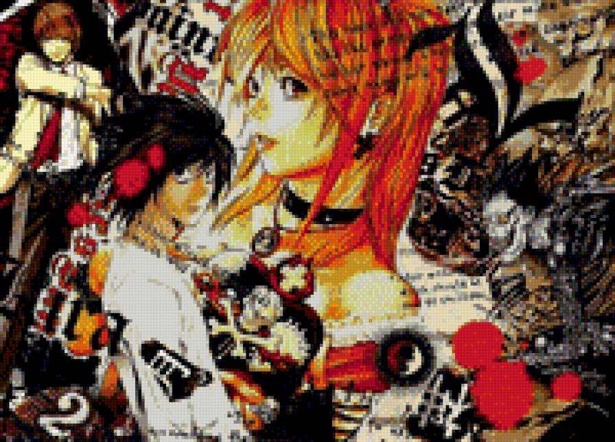 тетрадь  смерти.аниме - предпросмотр