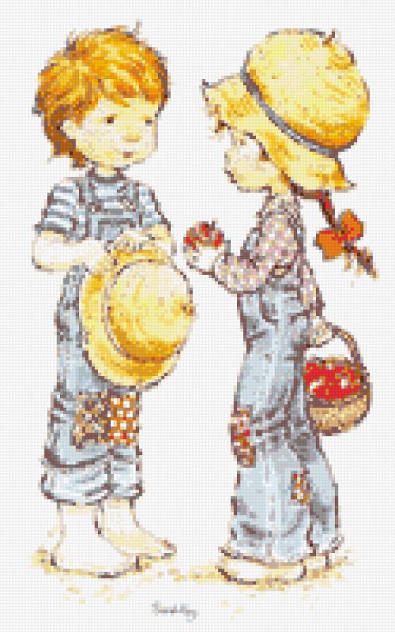 Детская парочка 2. - предпросмотр