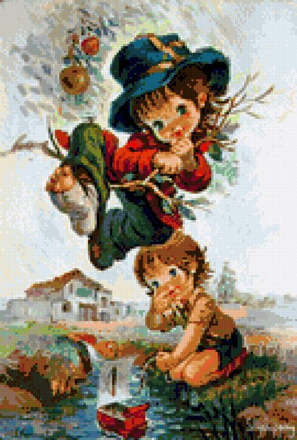 Детская парочка 12. - предпросмотр