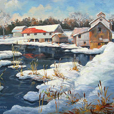 Схема вышивки «Половодье»