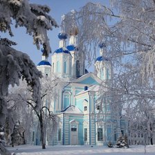 Схема вышивки «храм,церковь»