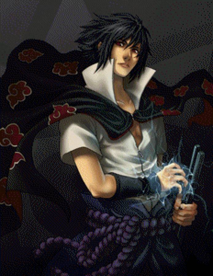 Саске - наруто, аниме - предпросмотр