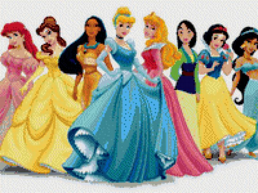 Принцессы - принцессы, девушки - предпросмотр