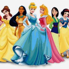 Схема вышивки «Принцессы»