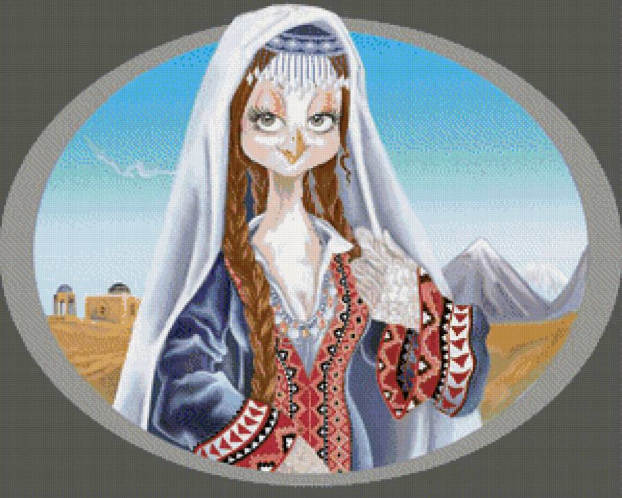 Художник-иллюстратор Юлия Бровченко - картина, птица - предпросмотр