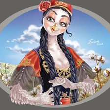 Схема вышивки «Художник-иллюстратор Юлия Бровченко»