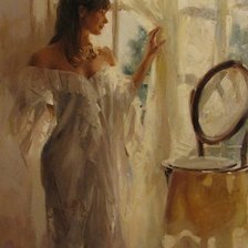 Схема вышивки «ожидание»