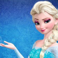 Схема вышивки «la reine des neiges»