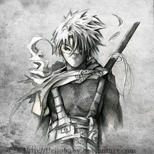 Схема вышивки «Какаси»