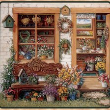 Схема вышивки «календарь-май»