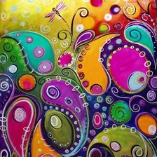 Схема вышивки «psicodelica»