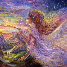 Схема вышивки «создательница»