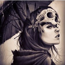 Схема вышивки «Шаманка»