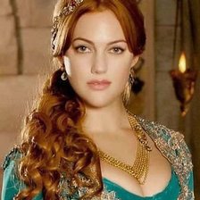 Схема вышивки «Хюрем Султан (мерьем узерли)»