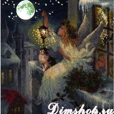 Схема вышивки «АНГЕЛ»