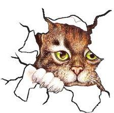 Схема вышивки «Кошка»