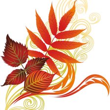 Схема вышивки «пришла осень»