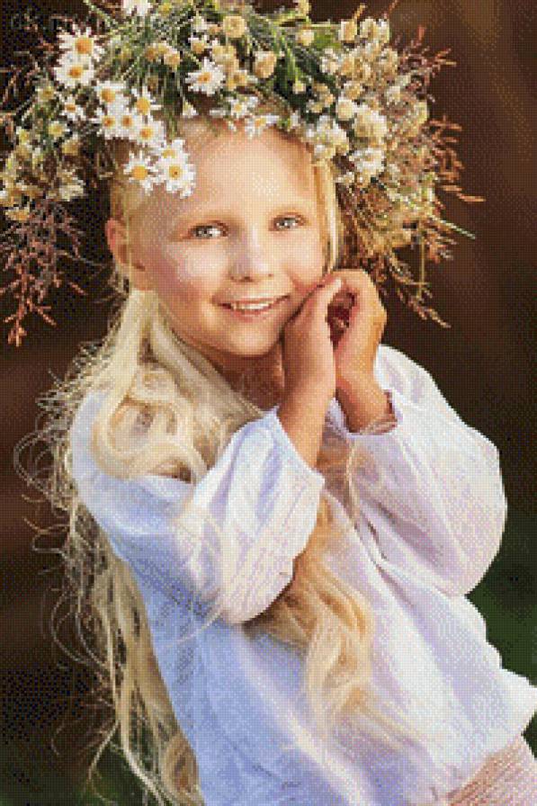 Девочка - лето. - дети.лето - предпросмотр