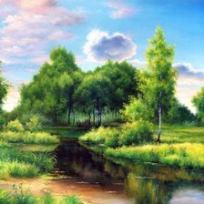 Схема вышивки «лето»