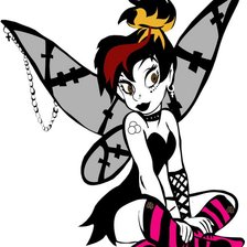 Схема вышивки «gothic»