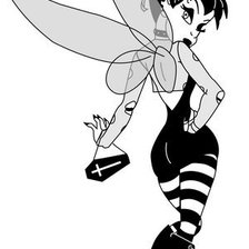 Схема вышивки «campanita»