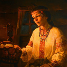 Схема вышивки «колыбельная»