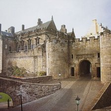 Схема вышивки «замок»