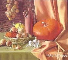 Схема вышивки «Натюрморт с овощами»