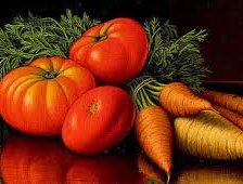 Схема вышивки «Натюрморт с овощами»