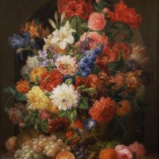 Схема вышивки «цветы»