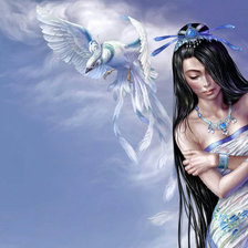 Схема вышивки «куда летиш душа моя»