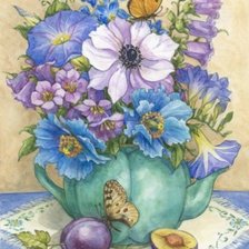 Схема вышивки «натюрморт»