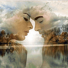 Схема вышивки «пара»