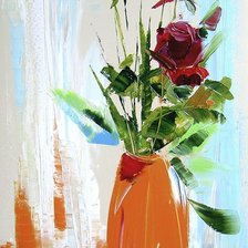 Схема вышивки «róża»