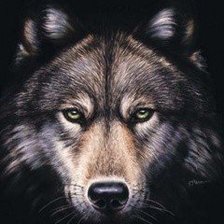 Схема вышивки «в темноте»