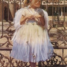 Схема вышивки «Ангелочек»